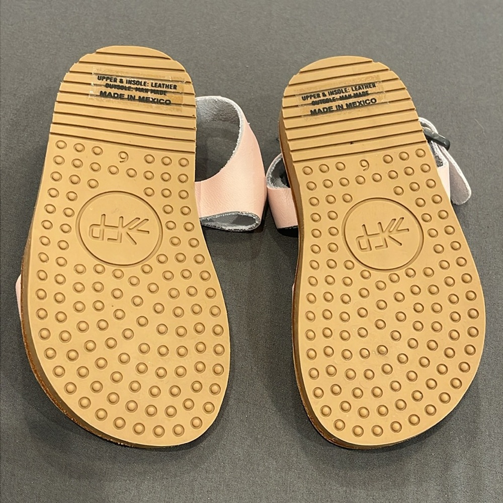 NWOT Freshly Picked Bayview Sandals - Blush Pink Leather - Size Toddler 6 - Picture 6 of 11